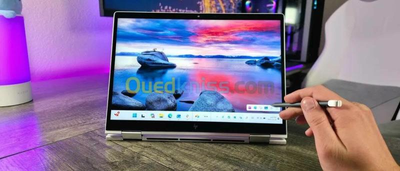 HP ELITEBOOK 8 FLIP G1I 2 IN 1/INTEL ULTRA 7-265U 5GHZ/ RAM 32GB LPDDR5  7467Mhz/DISK 512GB  SSD NVEM/ECRAN 13.3  POUCE  FHD+IPS  X360 tactile 9