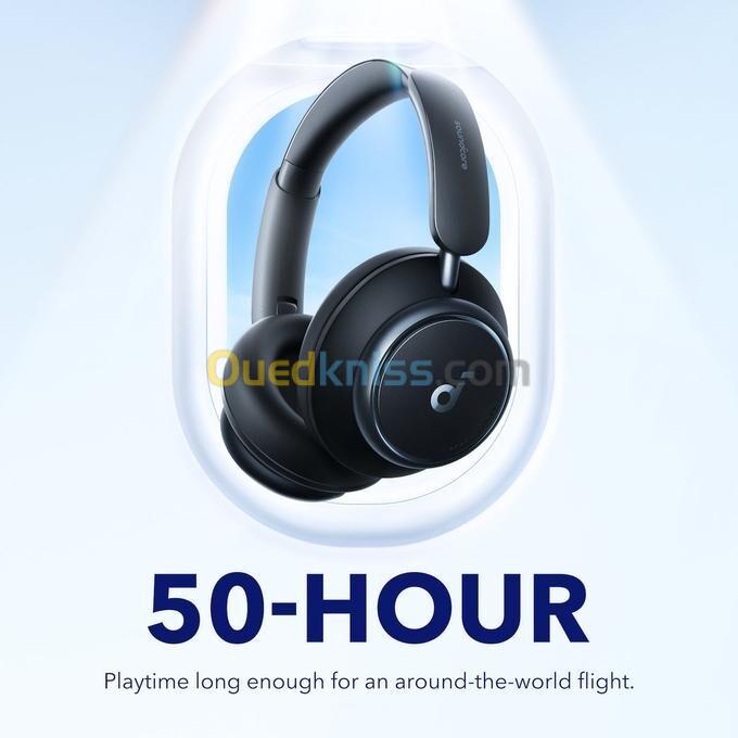 SOUNDCORE SPACE Q45 - CASQUE SANS FIL - ANC - HI-RES AUDIO - LONGUE AUTONOMIE - BLACK & WHITE 7