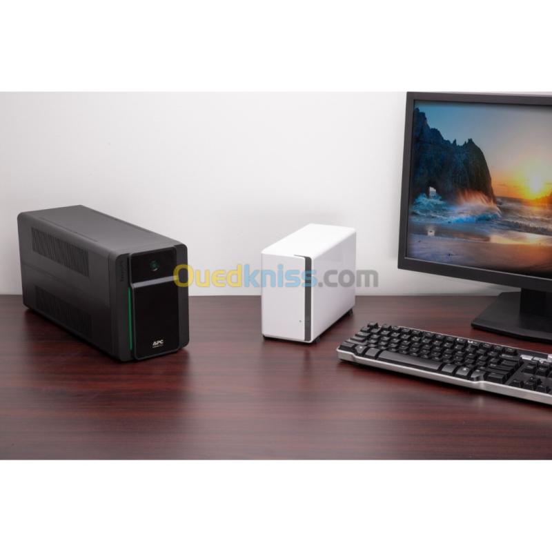APC Easy UPS BVX700LI-GR - ONDULEUR 700VA - 360W - 2 X PRISES FR SCHUKO - LINE INTERACTIVE - BLACK 6