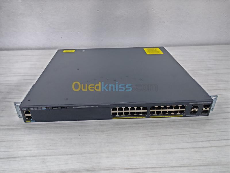 Switch Cisco Catalyst 2960XR-24PS-I | 24 Ports Gigabit PoE+ | 4 x SFP - Cisco Catalyst 2960-XR 3