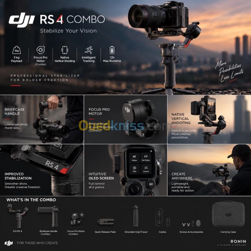 Dji rs4 combo 2