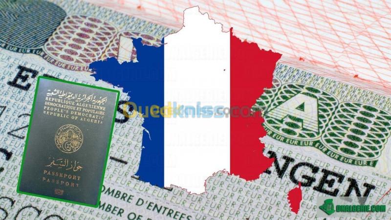  معالجة طلب تأشيرة فرنسا