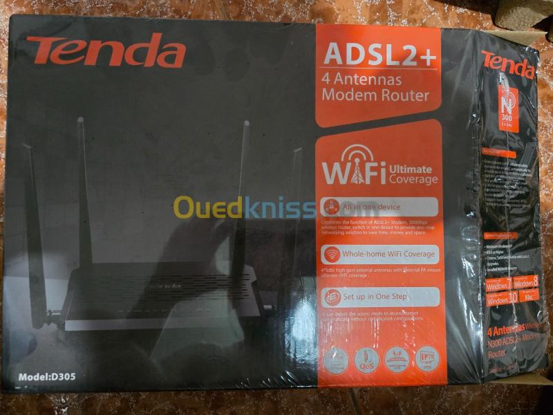 Modem Routeur ADSL TP LINK 4 antennes