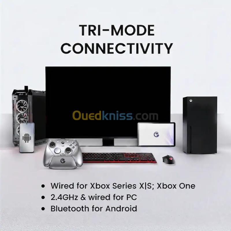 GameSir G7 Pro Metalic Silver Tri-Mode 9