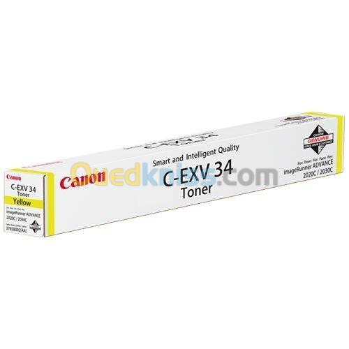 PACK TONER CANON C-EXV34 NOIR + 03 COULEUR ORIGINAL / COMPATIBLE 2