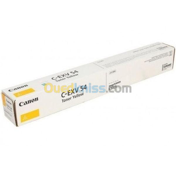 PACK TONER CANON C-EXV54 NOIR + 03 COULEURS COMPATIBLE / ORIGINAL  3