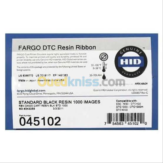 Fargo dtc1000/1250 noir 2