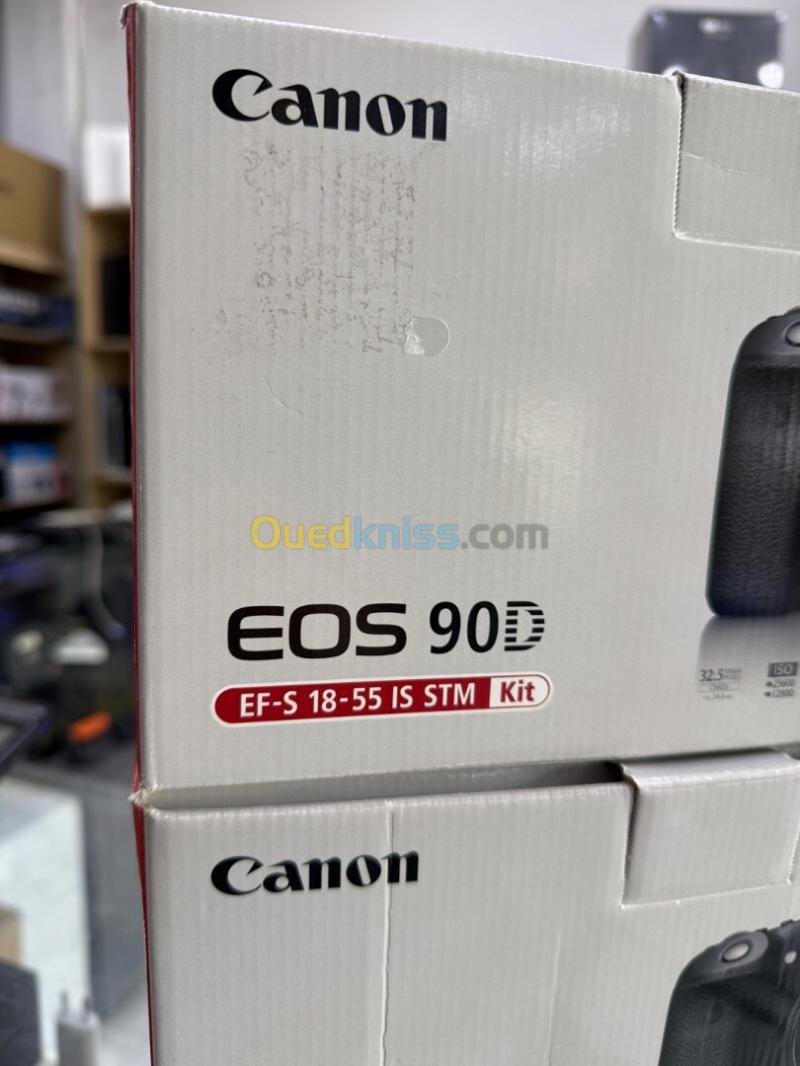 Appareil photo Canon EOS 90D & 18-55mm IS STM 32,5MP 4K30p NEUF JAMAIS UTILISE 5