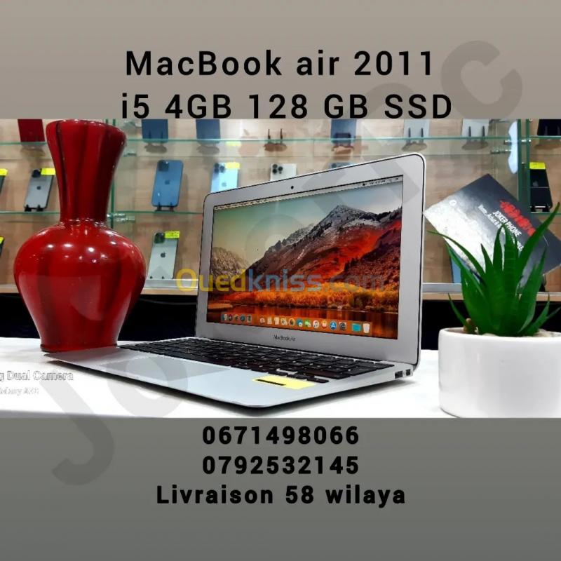  MacBook Air 4.1 2011 i5 Ram 4GB 128 GB SSD Cycle 1307