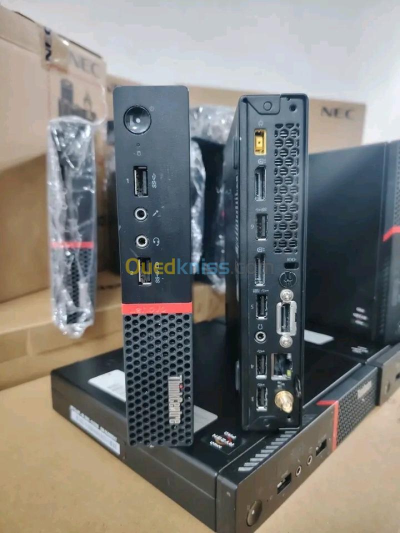 Mini Unité (PC) Lenovo ThinkCentre M715q Ryzen 5 Pro 2400 8GB RAM 256 SSD