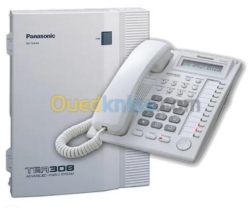  PANASONIC Standard 3/8 KX-TEA308NE + Poste Operateur KX-T7730