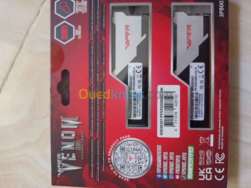 Patriot viper venom ddr5 32go (2x16) 6000MT/s CL30