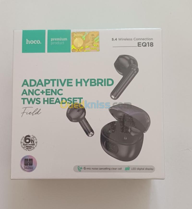 HEADSET WIRELESS HOCO EQ18 ANC+ENC