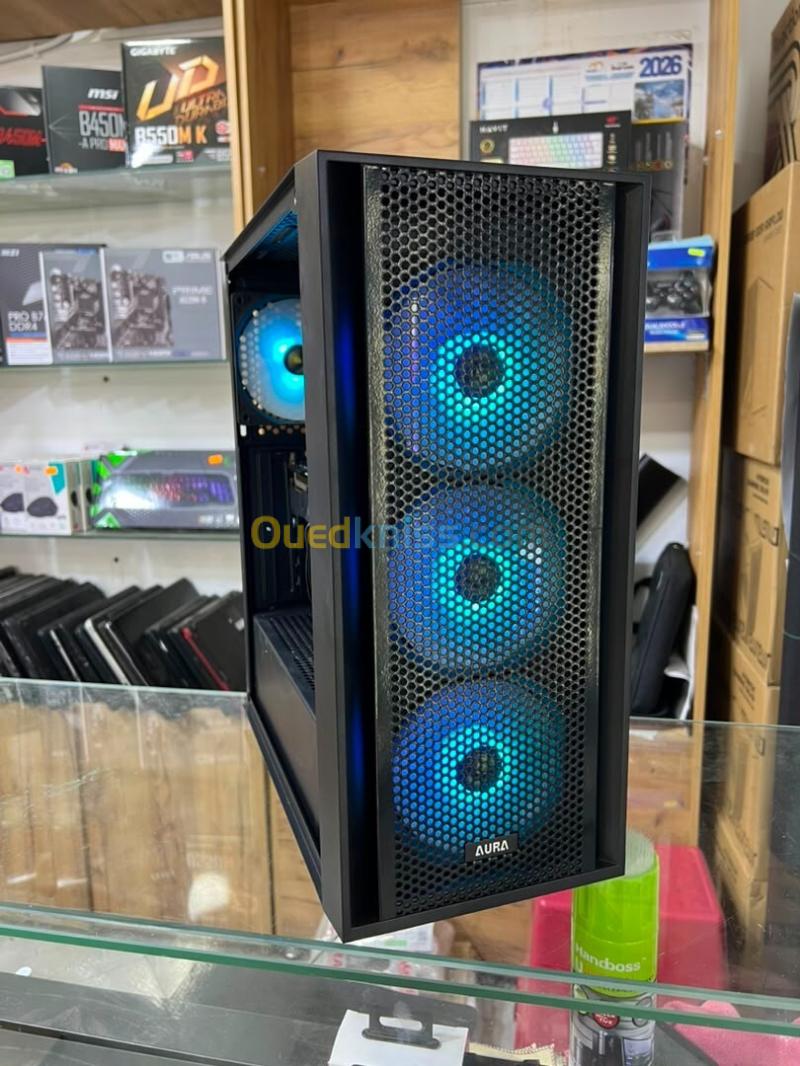 CONFIGUE INTEL I3 14100F RTX 2070 SUPER GIGABYTE X3 RAM 16GB 512GB SSD ADATA 650W 5