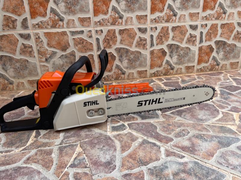  Tronçonneuse thermique-chainsaw-منشار حطب STIHL MS180 40 cm made in Germanyالتوصيلًمتوفر