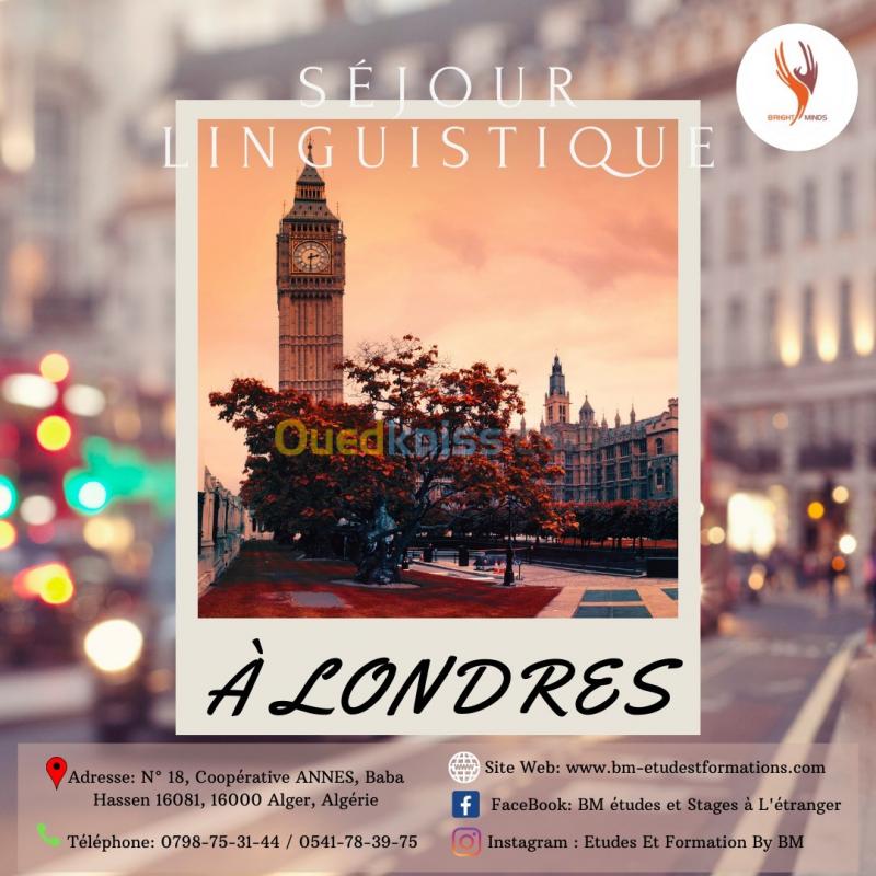  Séjour linguistique à "LONDRES"