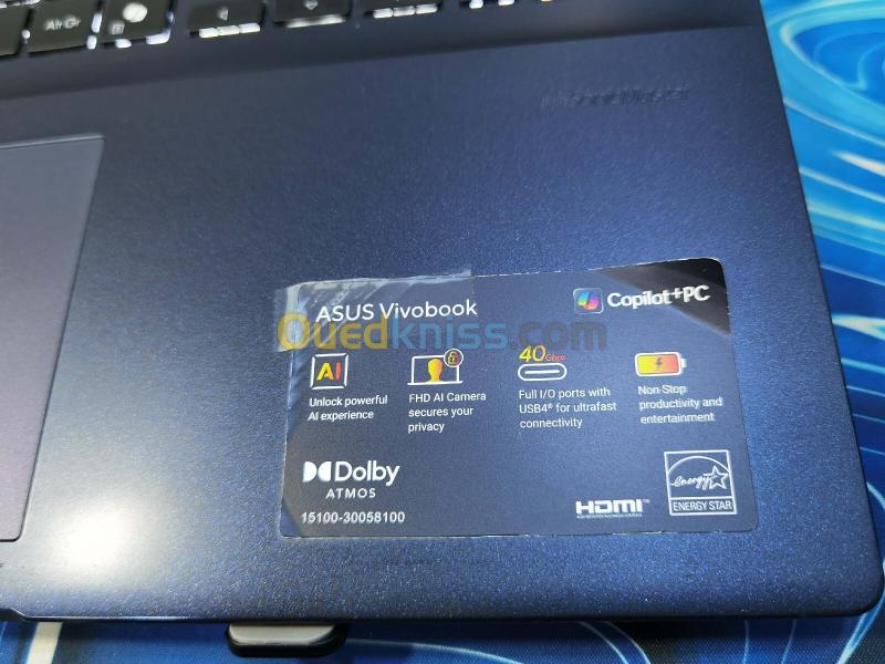 ASUS VIVOBOOK 16 SNAP X1-26-100 16GB 8500HZ 256GB 16 POUCES