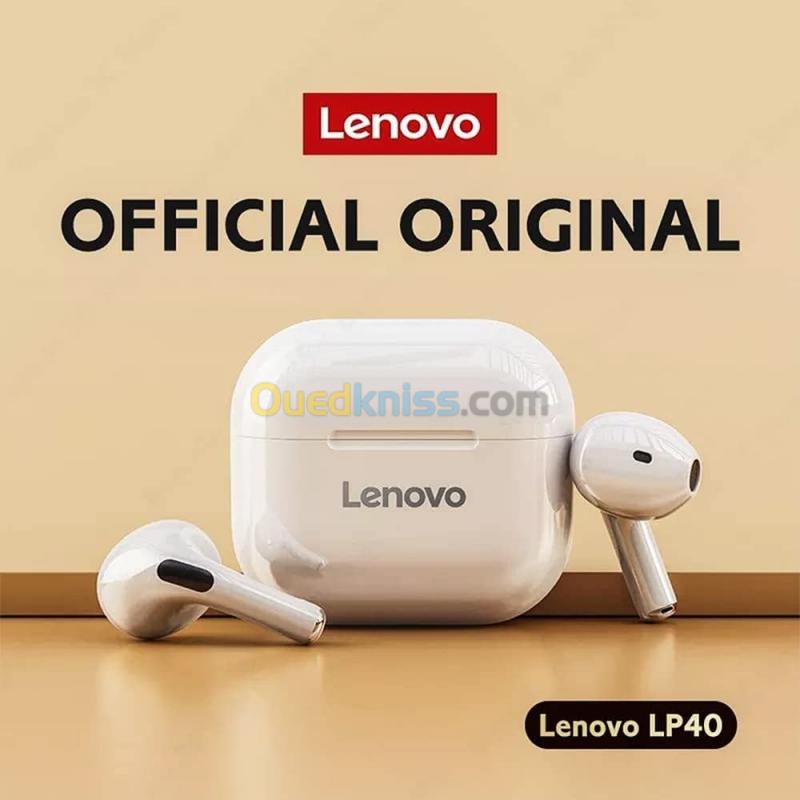  سماعات لاسلكية بلوتوث 5.0 Lenovo LP40