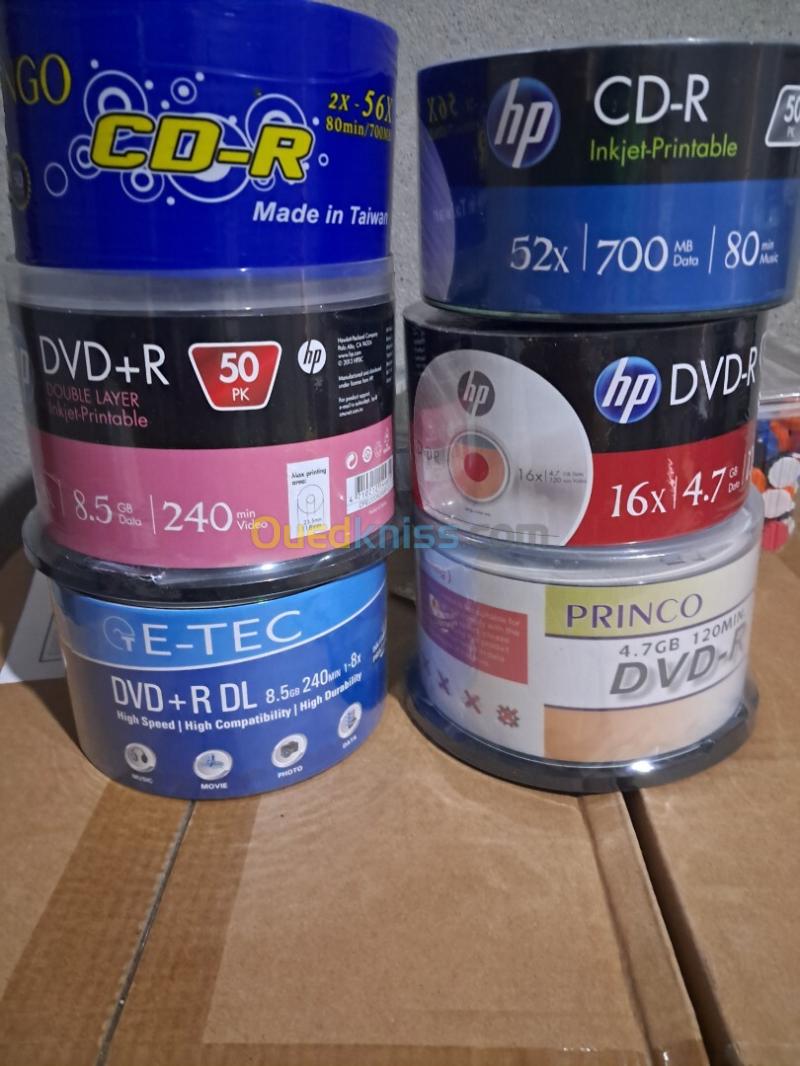 Cd Dvd vrabatim E-tech hp Princo Bingo 9