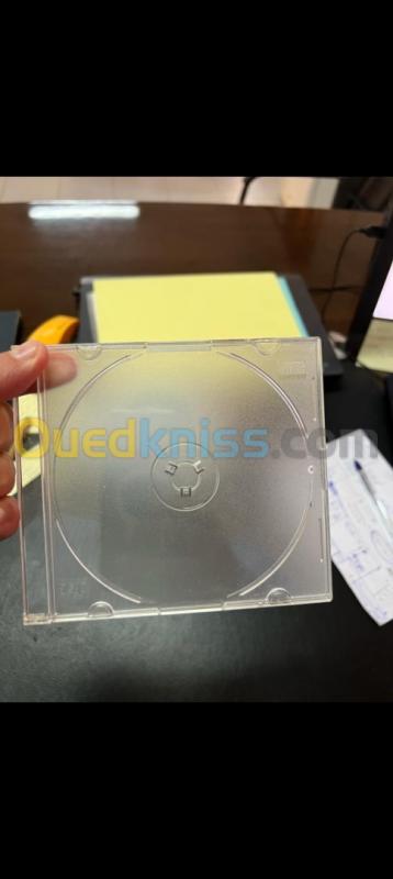  Boitiers cd cristal Dvd En Plastique 9m .14m