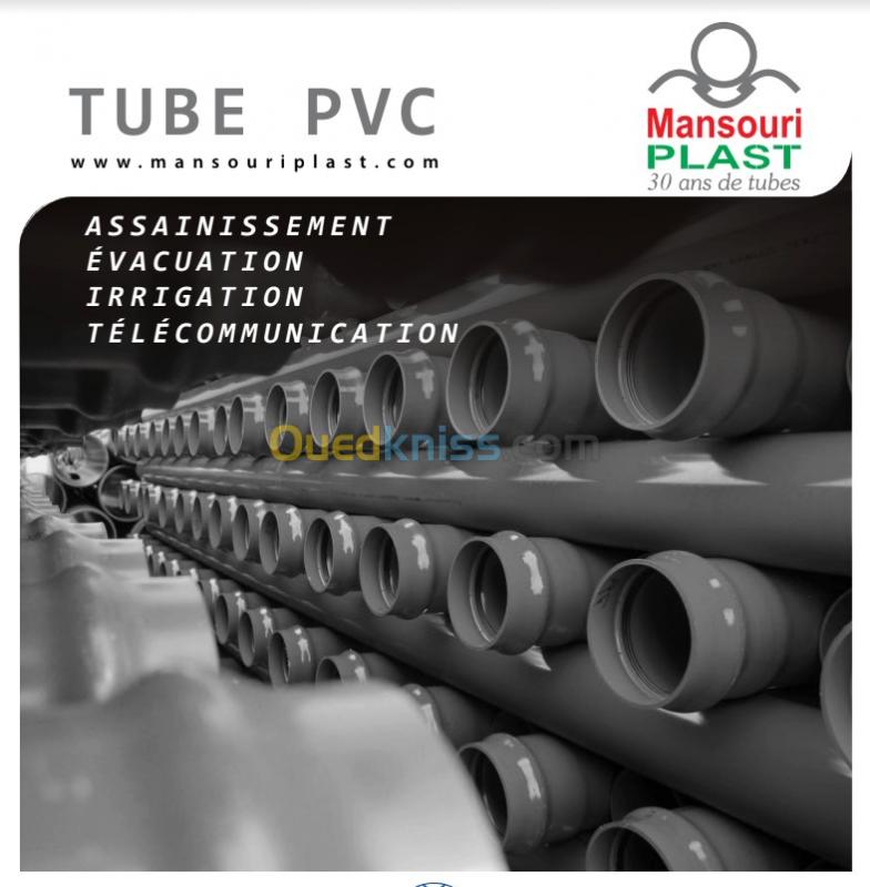  TUBE PVC ASSAINISSEMENT 