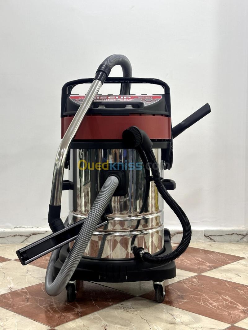 Aspirateur eau et poussière avec chariot industriel ART 702470 - marque WISEUP 2