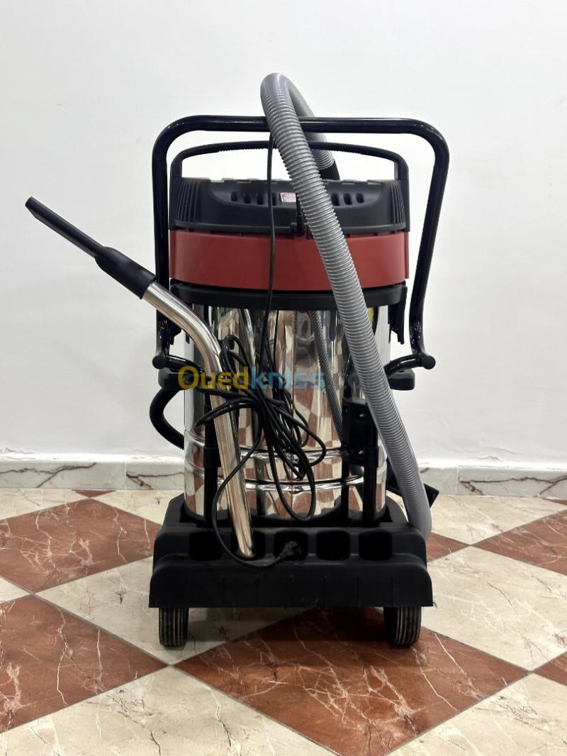 Aspirateur eau et poussière avec chariot industriel ART 702470 - marque WISEUP 6