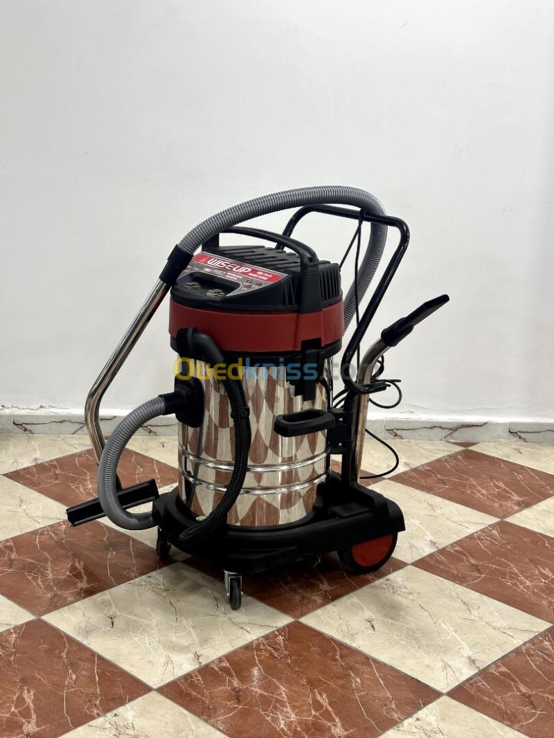 Aspirateur eau et poussière avec chariot industriel ART 702470 - marque WISEUP