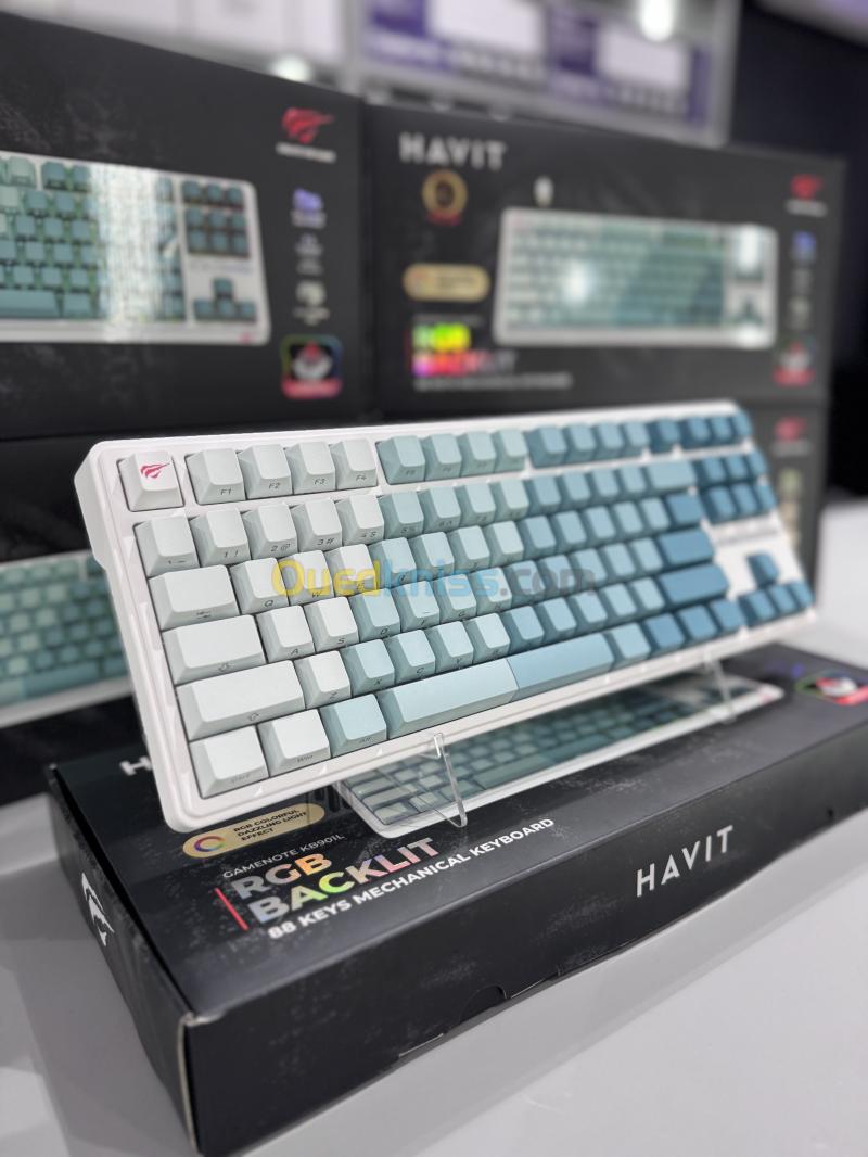 HAVIT KB901L - Mechanical Gaming Keyboard - Jiuzi Red Switches 3