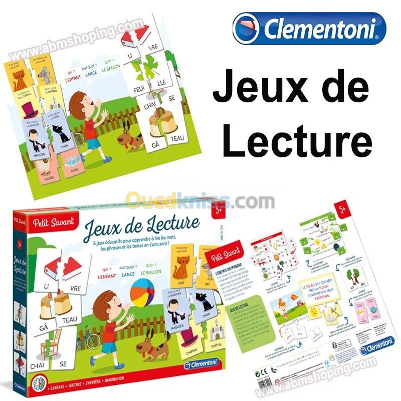 Jeux de Lecture Petit Savant 5-7 ans. Jeu éducatif. - Clementoni | Beebs