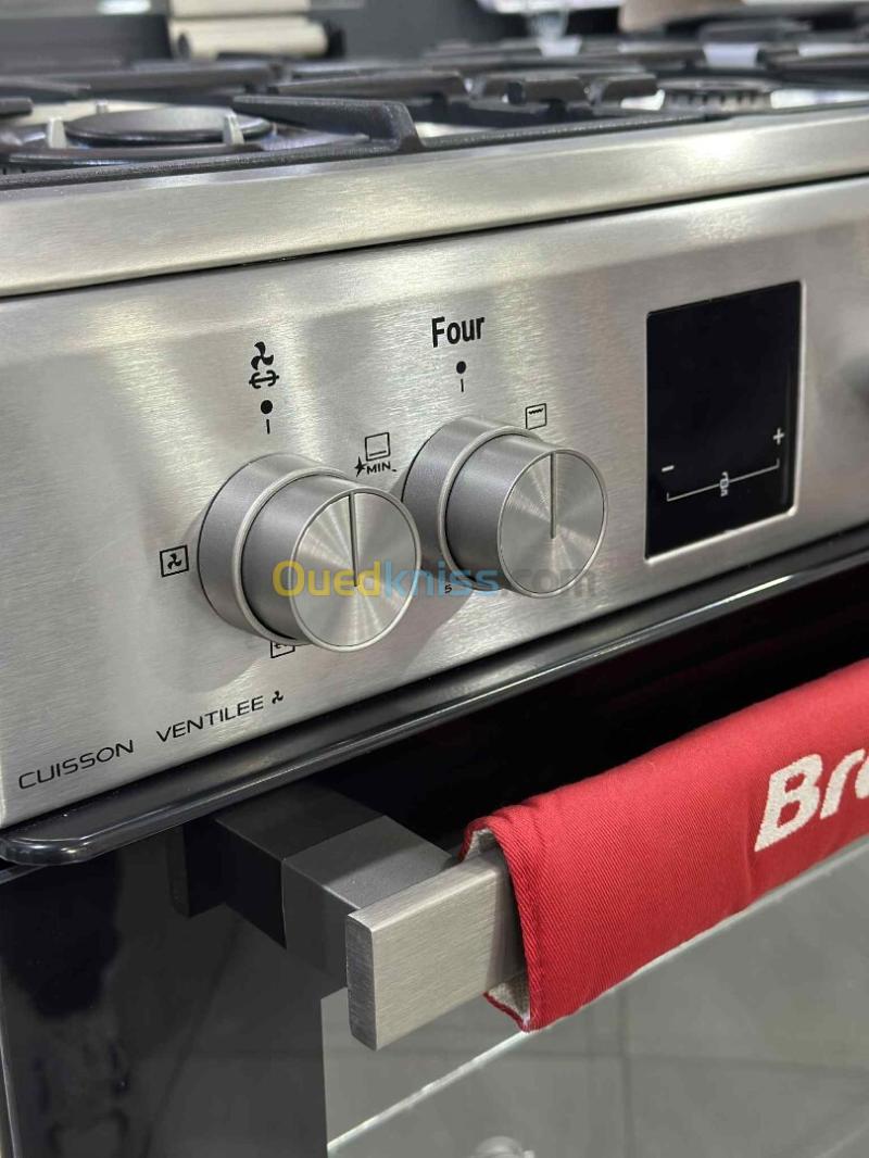 Cuisinière Brandt Inox afficheur Ventilé 5