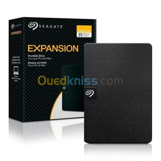  Disque dur Seagate Expansion Portable 1 To HDD USB 3.0 1 To Noir  (STKM1000400)