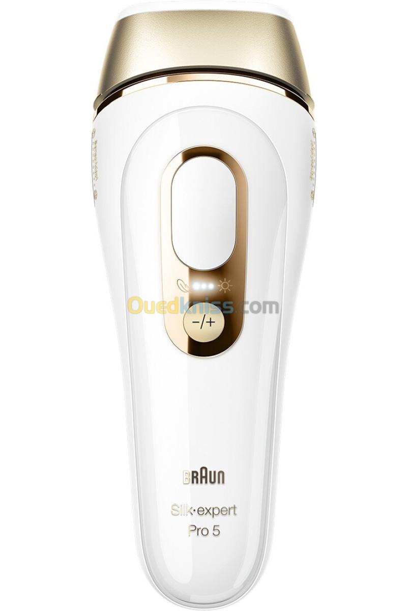 epilateur a lumiere pulsee braun silk-expert 5 pl5242 - 3 tetes + gillette venus + sacoche 5