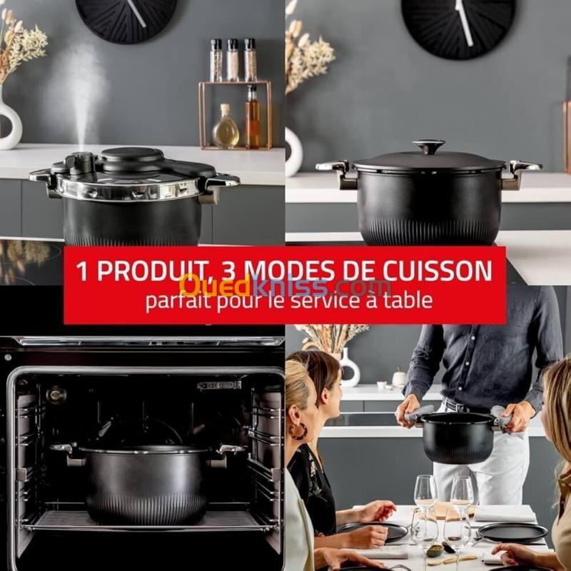 Seb Clipso Tempo 3-in-1 Cocotte-minute- 6l , Faitout, Cocotte a four P4810700 2