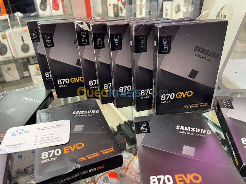  Samsung SSD 870 EVO/QVO 1TO 2To 500G