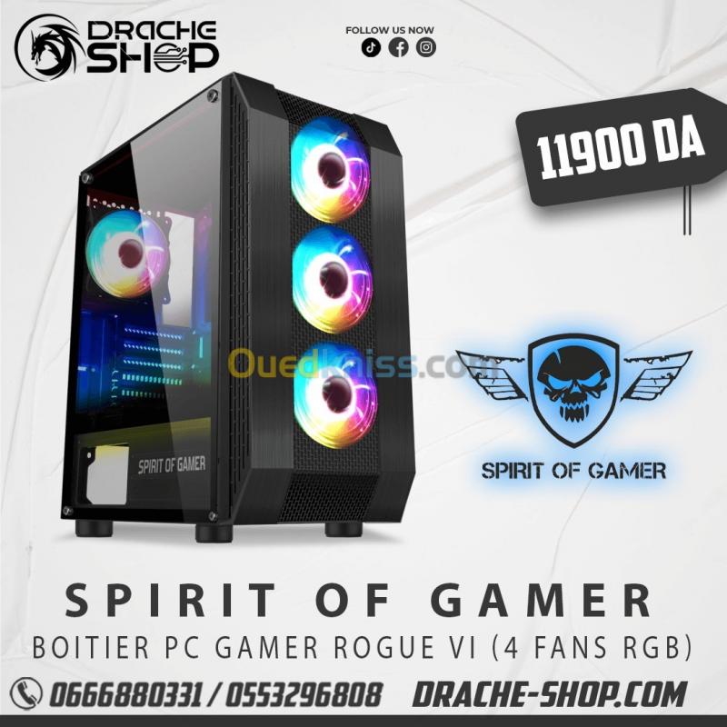 Boitier PC SPIRIT OF GAMER Boitier PC gamer Ghost one RGB EDITION 6