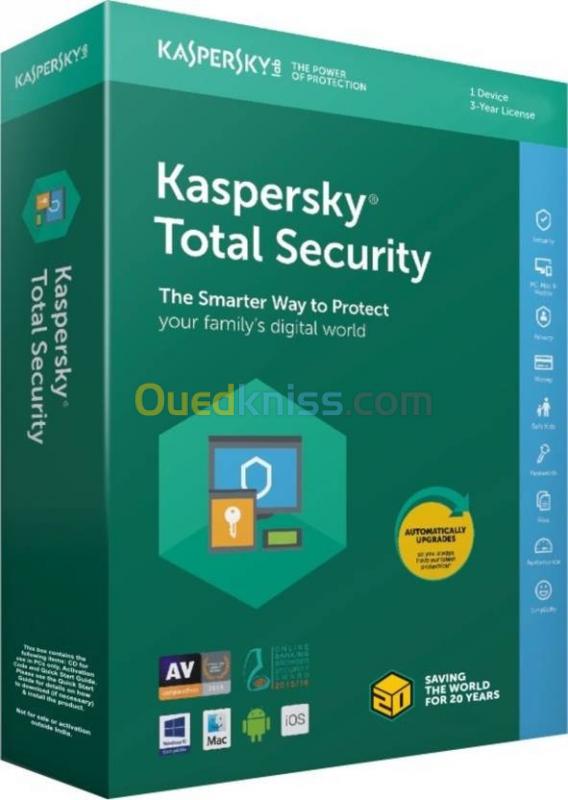  Antivirus Kaspersky Total Security 