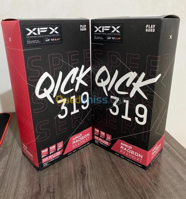  XFX Radeon RX 6700 XT SPEEDSTER QICK 319 BLACK