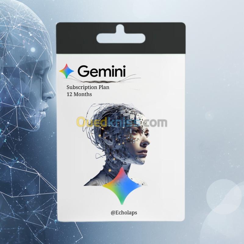 Gemini Google One Ai Pro , Stockage 5 To  (Antigravity / NotebookLM)