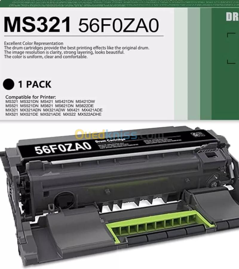 Toner lexmark ms321.421.521.621.321.421.521.621 compatible