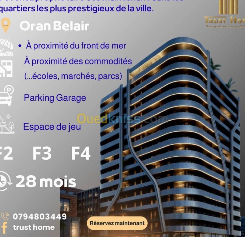 Vente Appartement F4 Oran Oran 2
