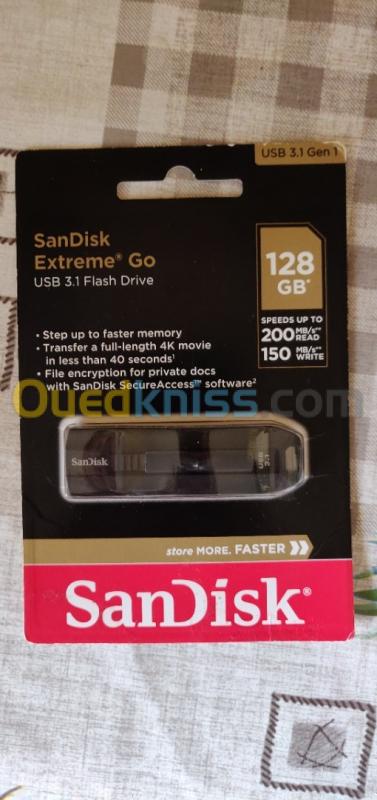  Flash disk SanDisk 128Go 3.1