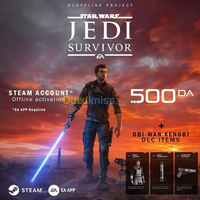  Star Wars Jedi Survivor PC Offline activation Steam