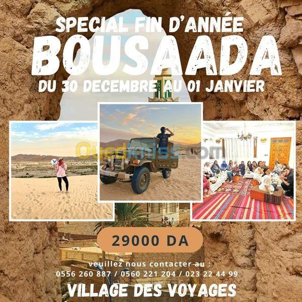  Bousaada - Safari 4*4 - Fin d'année 