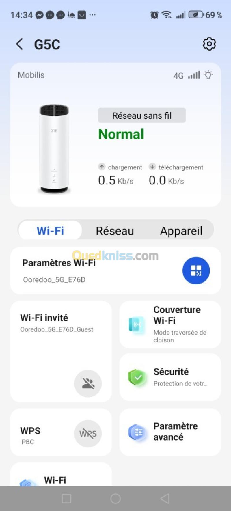 Flash Modem ZTE G5C 3