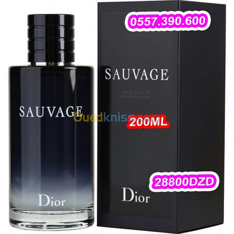  DIOR Sauvage  Parfum Notes santal & fève tonka 200ML