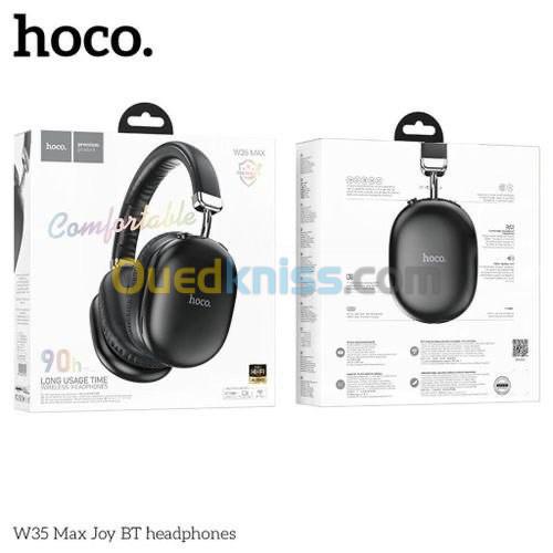  Casque Bluetooth HOCO W35 MAX 90H D'utilisation Original à 100%