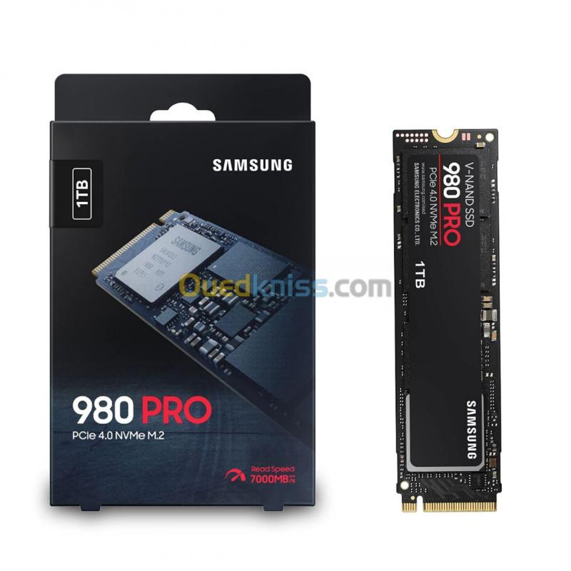   Samsung SSD 980 PRO M.2 PCIe 4.0 NVMe 1 To (Compatible PS5)