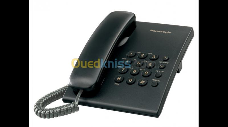 Téléphone Fixe Panasonic KX-TS500 
