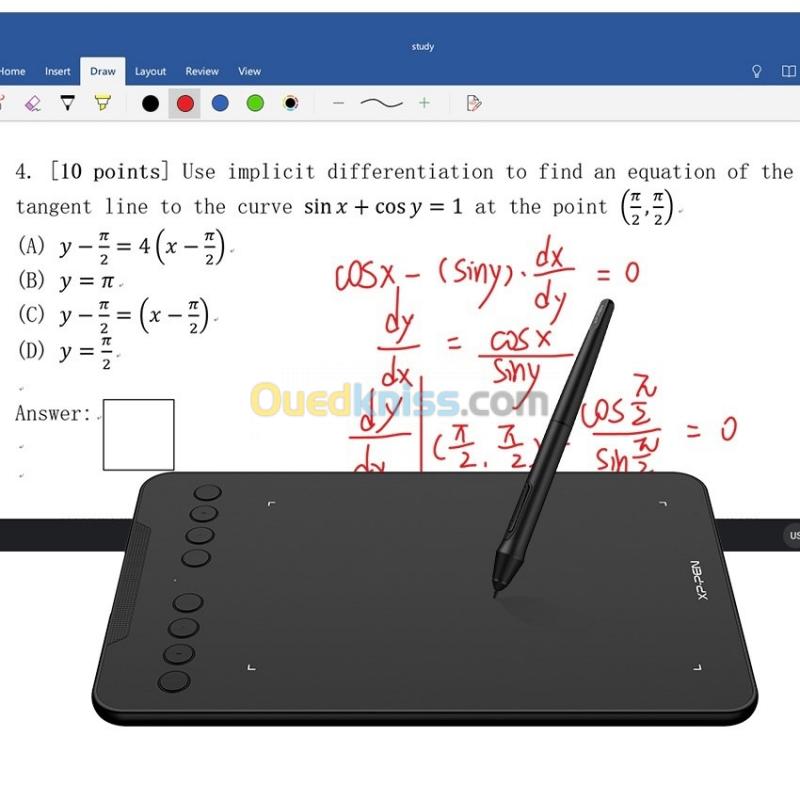  Xp-Pen tablette graphique Deco mini7- jamais utilisé 